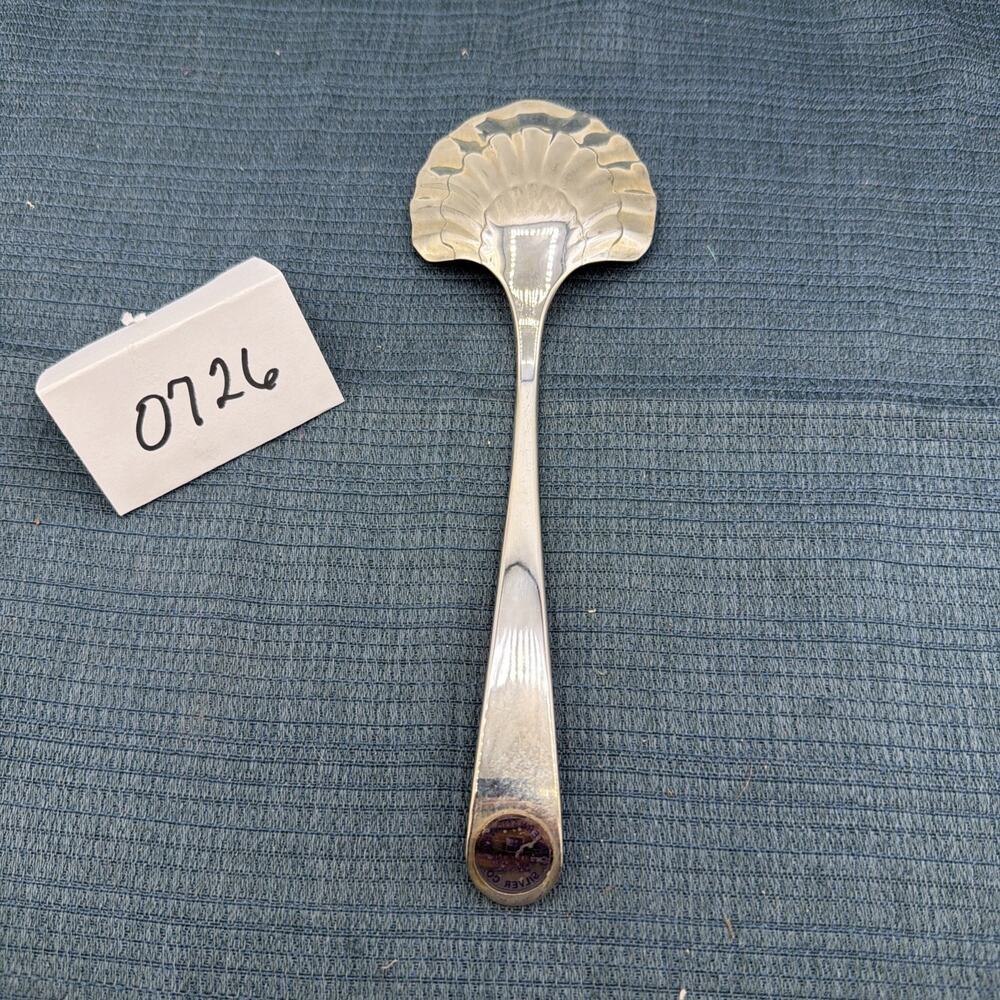Vintage International Silver Co. Silver-plated Shell Serving Spoon-